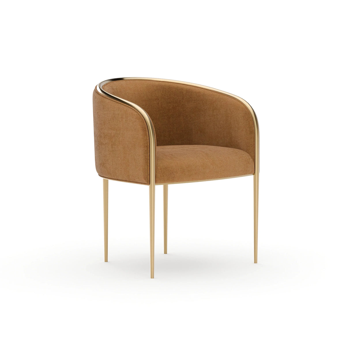 Caracole Tension Dining Chair – angle view – Lusso Furniture Miami