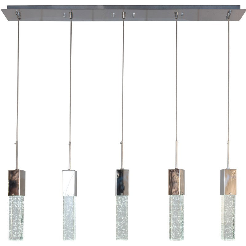 OVERSTOCK ONLY // DONT USE Sparkling Night Chandelier // 5 Light-zoom-1