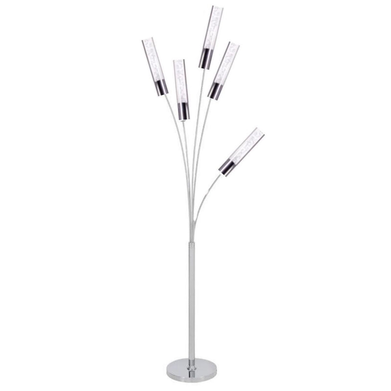 5 Crystal Cylinders Floor Lamp-zoom-