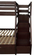 ACME Jason Storage Bunk Bed with Trundle – back view – Lusso Furniture Miami