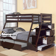 ACME Jason Storage Bunk Bed with Trundle – close-up – Lusso Furniture Miami