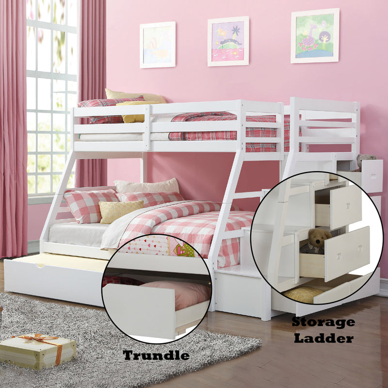 ACME Jason Storage Bunk Bed with Trundle-zoom-