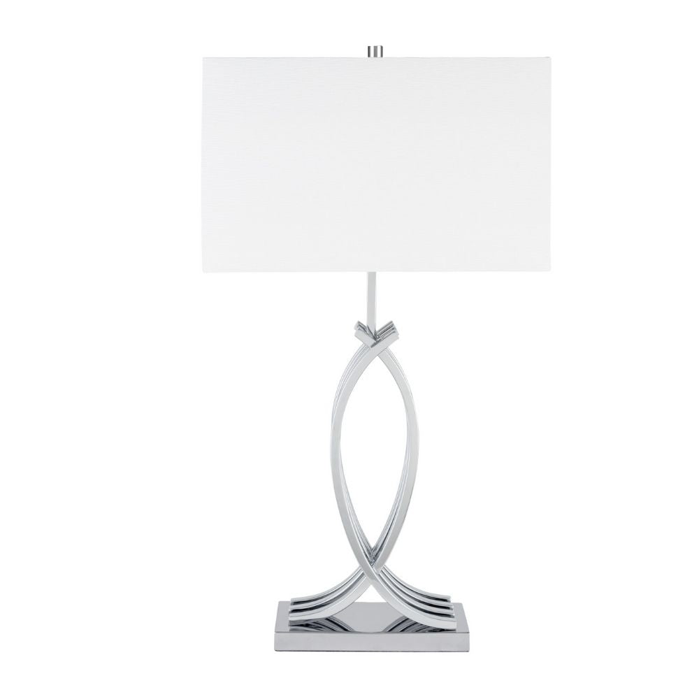 OVERSTOCK ONLY // DONT USE Unity in Chrome Table Lamp // 1 Light // USB Charger-zoom-1