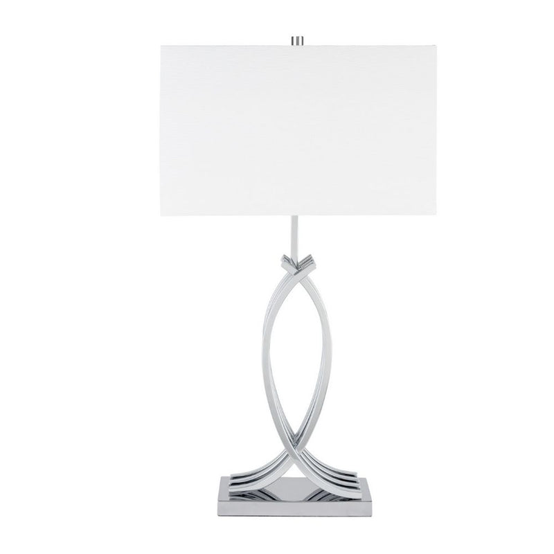 OVERSTOCK ONLY // DONT USE Unity in Chrome Table Lamp // 1 Light // USB Charger-zoom-