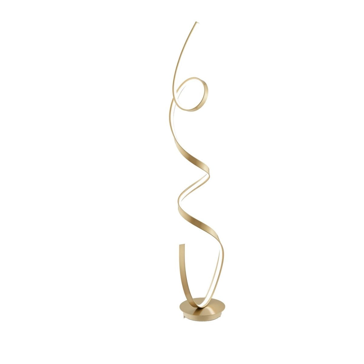 Amsterdam LED Sandy Gold 63 Floor Lamp // Dimmable