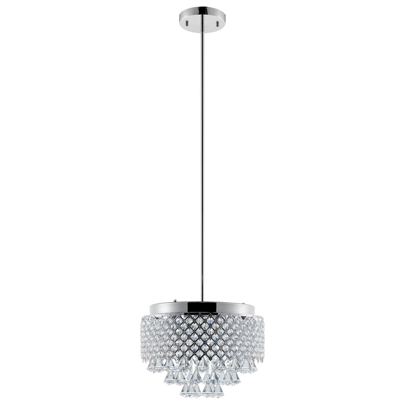 Cinderella Crystal Round Chandelier Pendant-zoom-