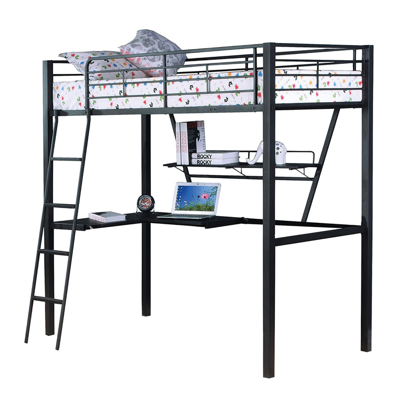 ACME Senon Loft Bed with Desk-zoom-
