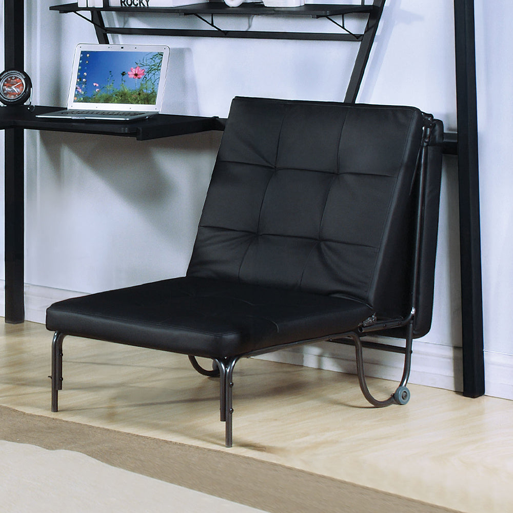 ACME Senon Adjustable Futon Chair – front view – Lusso Furniture Miami