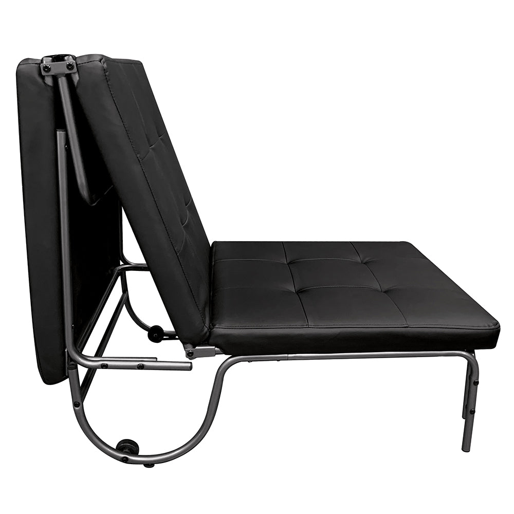 ACME Senon Adjustable Futon Chair – angle view – Lusso Furniture Miami