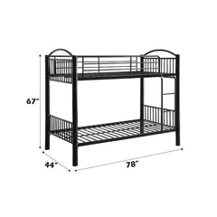 ACME Cayelynn Convertible Bunk Bed – back view – Lusso Furniture Miami