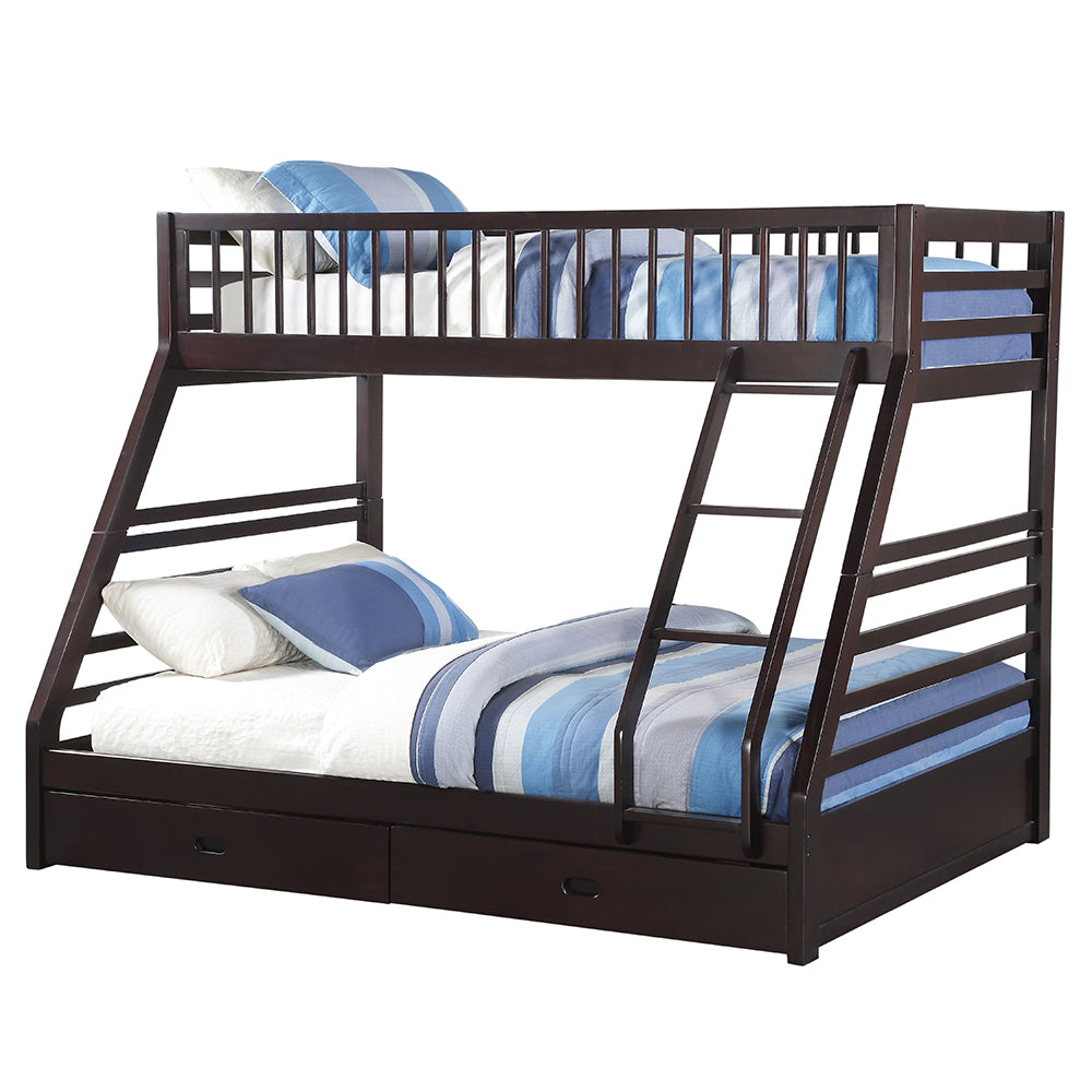 ACME Jason Storage Bunk Bed – angle view – Lusso Furniture Miami