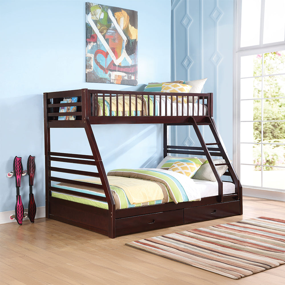 ACME Jason Storage Bunk Bed – back view – Lusso Furniture Miami