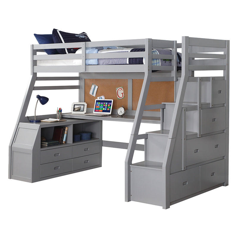 ACME Jason II Storage Loft Bed-zoom-