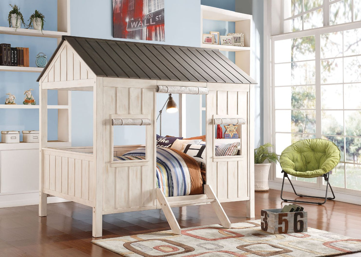 ACME Spring Cottage Bed – front view – Lusso Furniture Miami