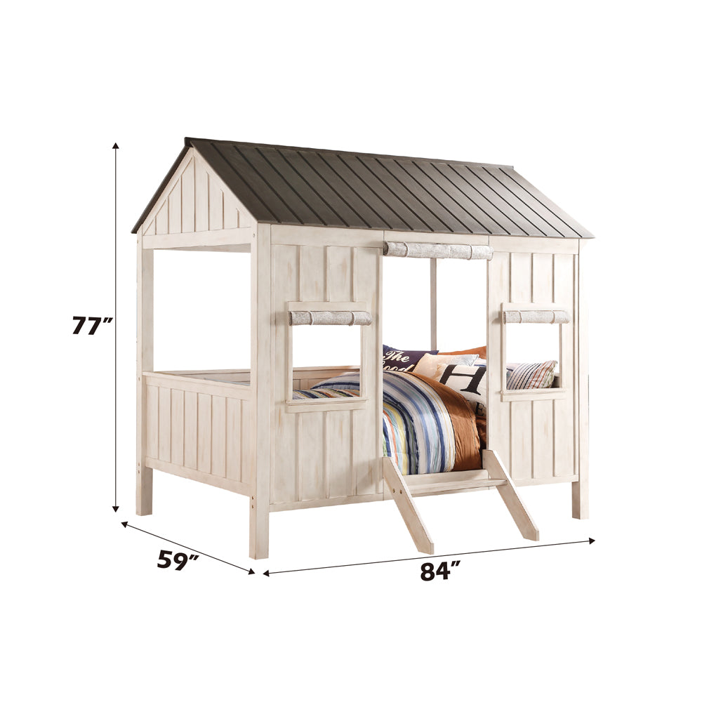 ACME Spring Cottage Bed – angle view – Lusso Furniture Miami