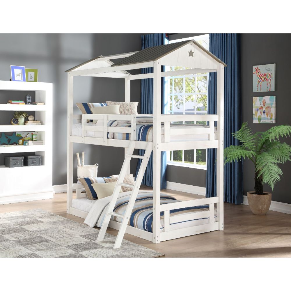 ACME Nadine Cottage Bunk Bed – front view – Lusso Furniture Miami