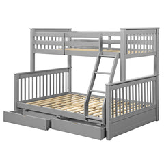 ACME Haley II Storage Bunk Bed – side view – Lusso Furniture Miami