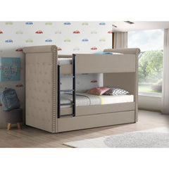 ACME Romana II Bunk Bed with Trundle – front view – Lusso Furniture Miami