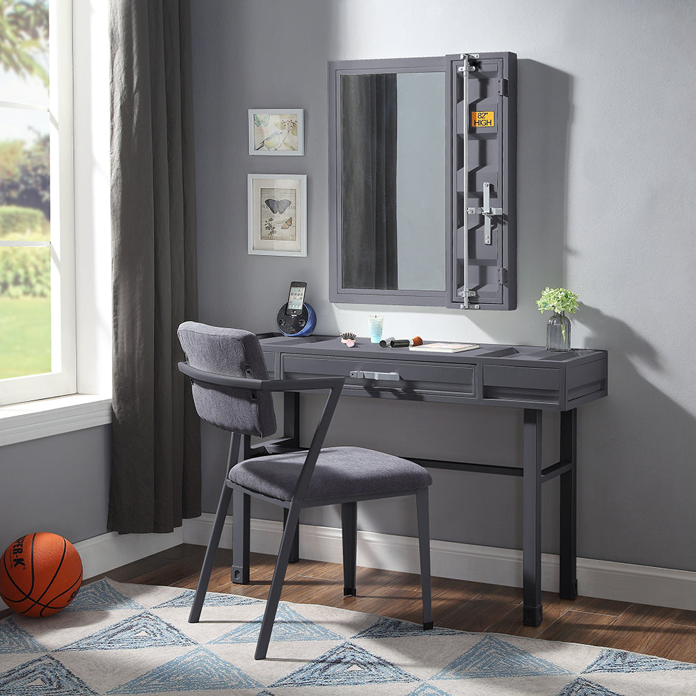 ACME Cargo Office Chair – finish detail – Lusso Furniture Miami