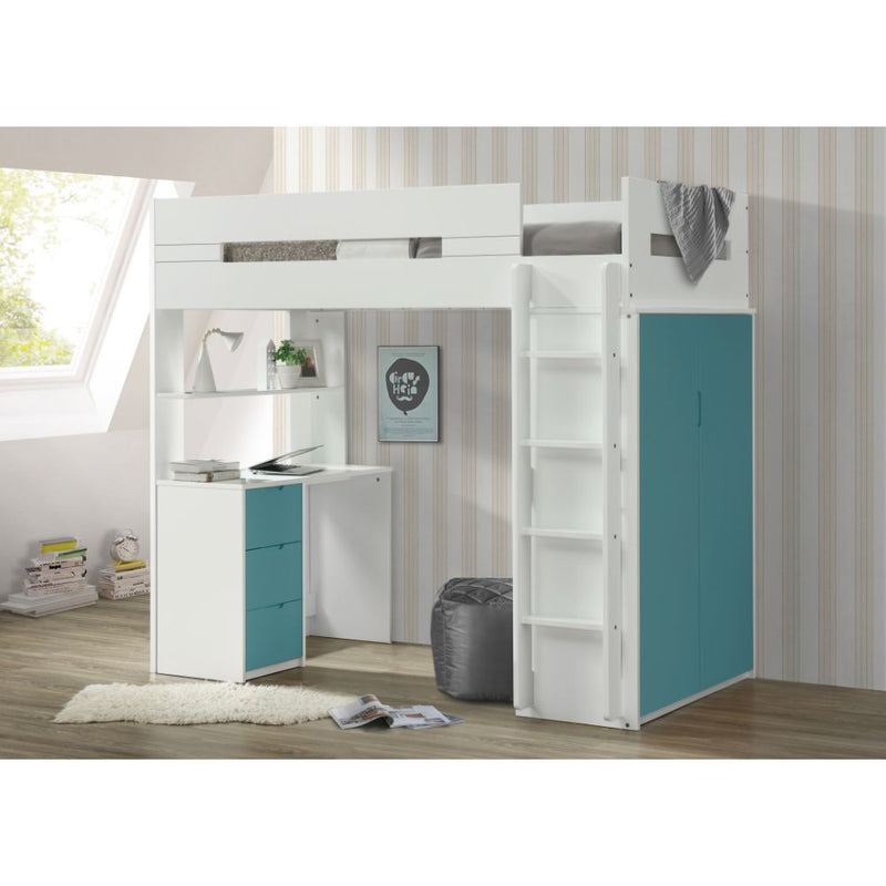 ACME Nerice Loft Bed with Desk-zoom-