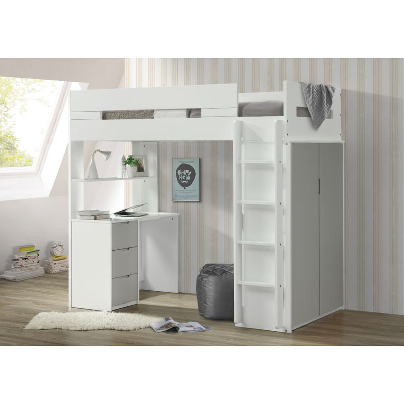 ACME Nerice Loft Bed with Desk-zoom-