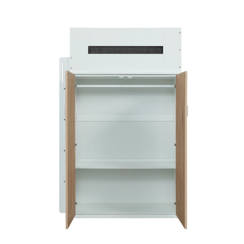ACME Nerice Loft Bed with Desk – finish detail – Lusso Furniture Miami