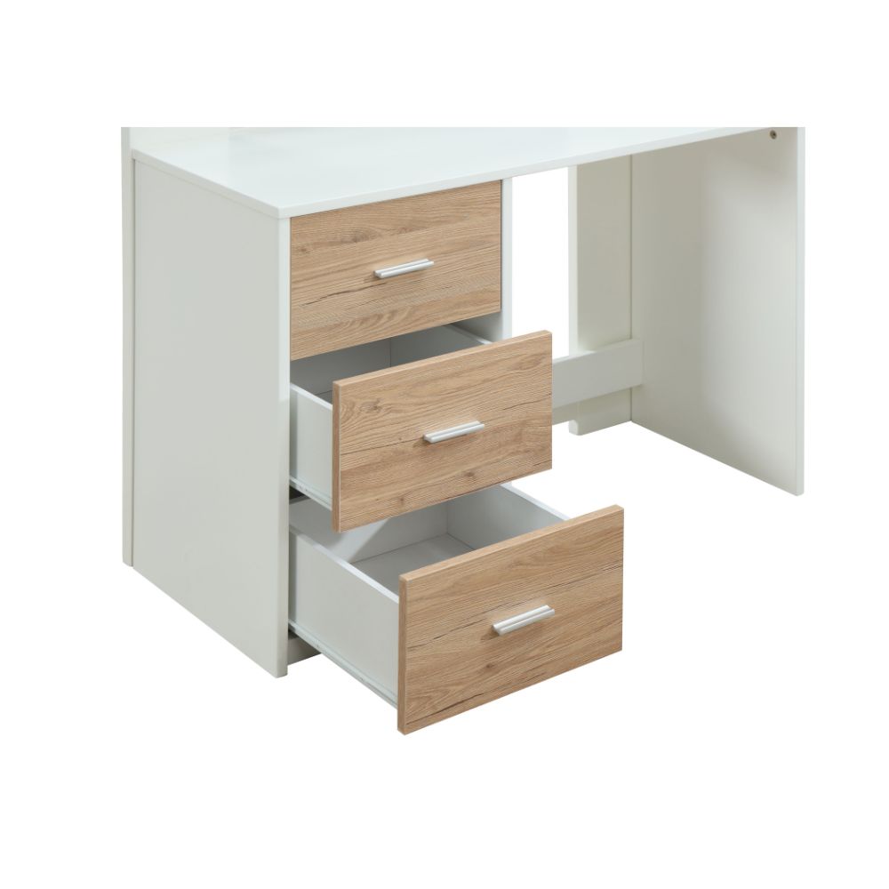 ACME Nerice Loft Bed with Desk – view 11 – Lusso Furniture Miami