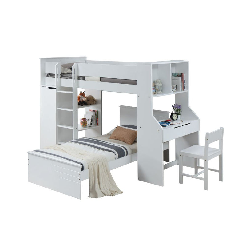 ACME Ragna Loft Bed with Desk-zoom-
