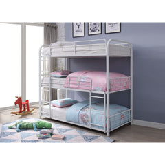 ACME Cairo Triple Bunk Bed – front view – Lusso Furniture Miami
