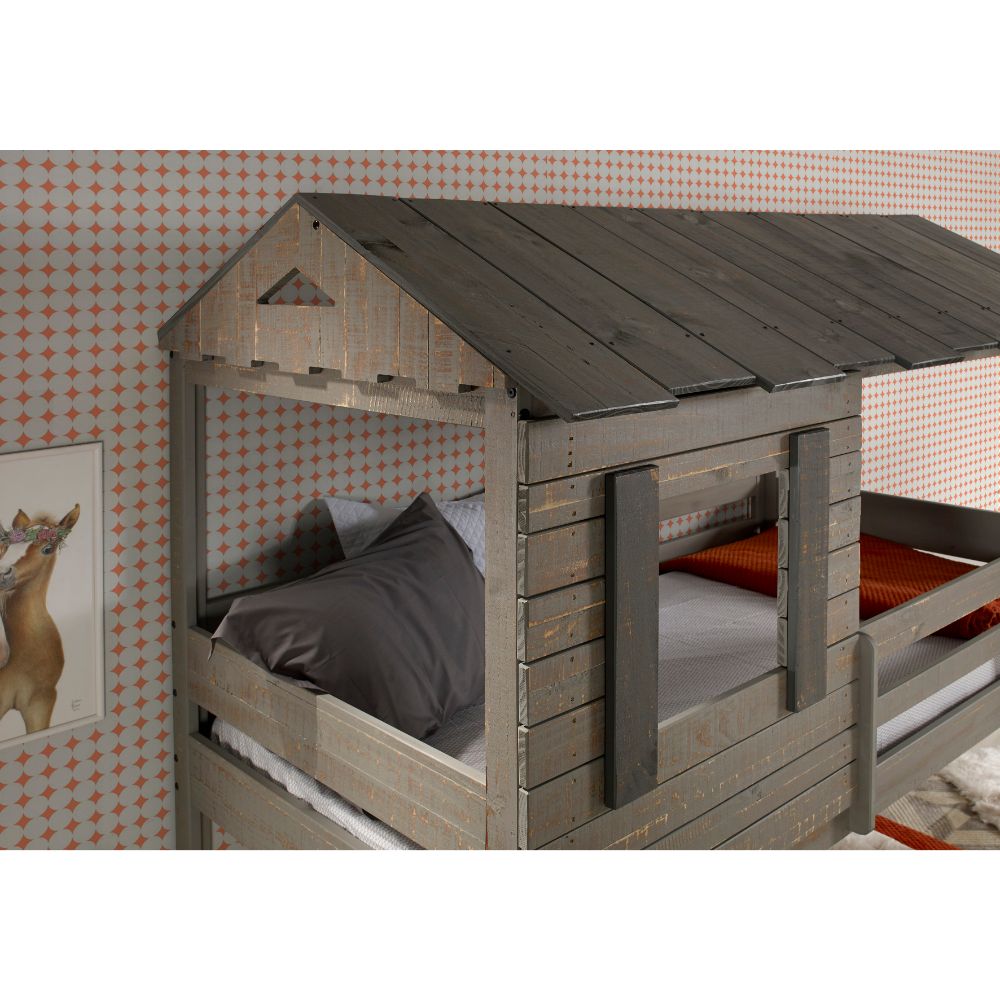 ACME Darlene Bunk Bed – side view – Lusso Furniture Miami