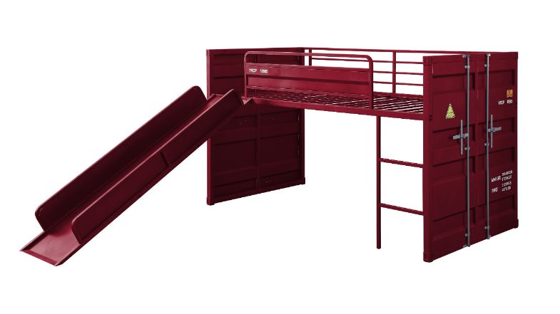 ACME Cargo Slide Loft Bed – alternate view – Lusso Furniture Miami