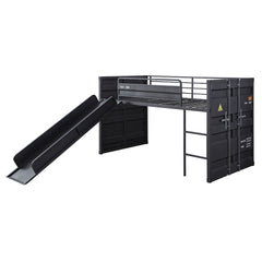 ACME Cargo Slide Loft Bed – angle view – Lusso Furniture Miami