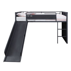 ACME Cargo Slide Loft Bed – side view – Lusso Furniture Miami