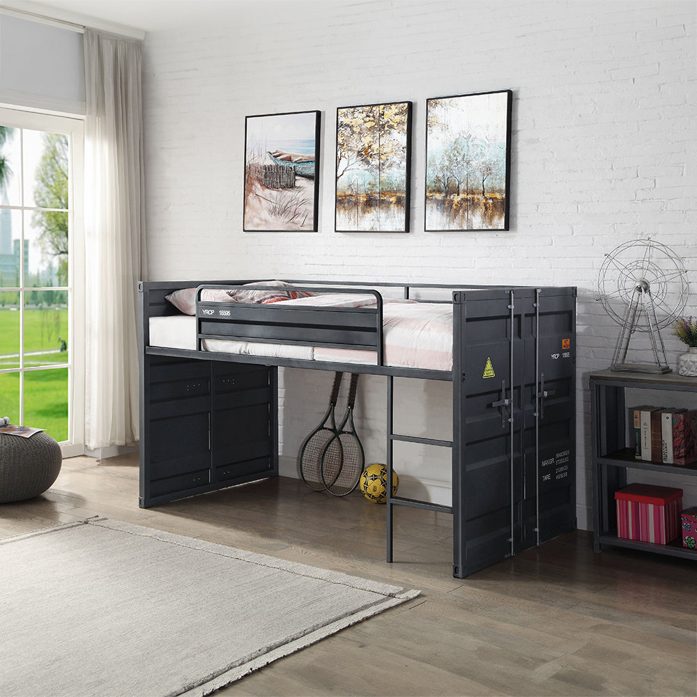 ACME Cargo Slide Loft Bed – top view – Lusso Furniture Miami