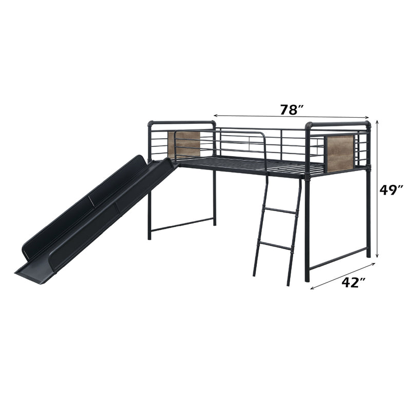 ACME Cordelia Slide Loft Bed-zoom-