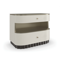 Caracole Deep Sleep Nightstand – top view – Lusso Furniture Miami