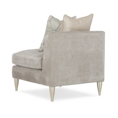 Caracole Fret Knot Armless Chair – room setting – Lusso Furniture Miami