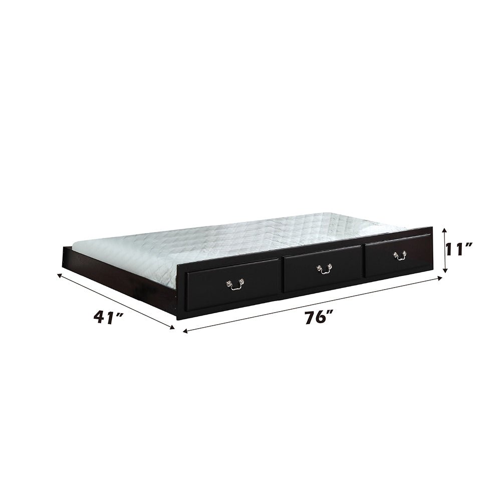 ACME Bailee Trundle – angle view – Lusso Furniture Miami