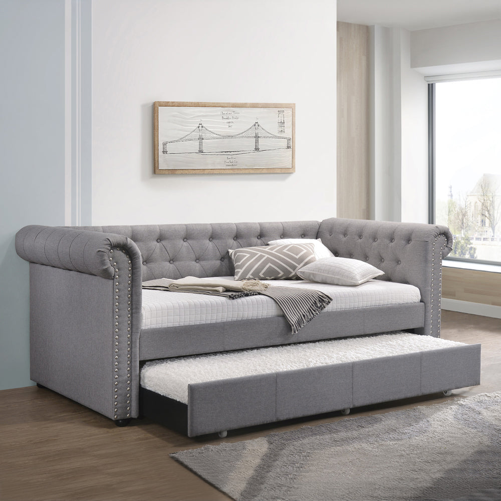 ACME Justice Daybed with Trundle – front view – Lusso Furniture Miami