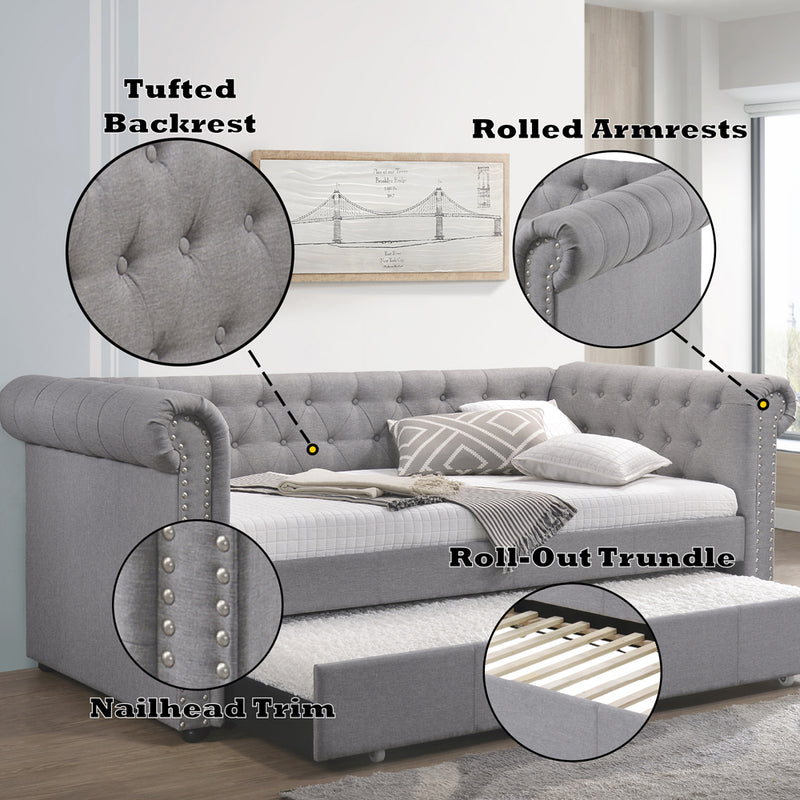 ACME Justice Daybed with Trundle-zoom-