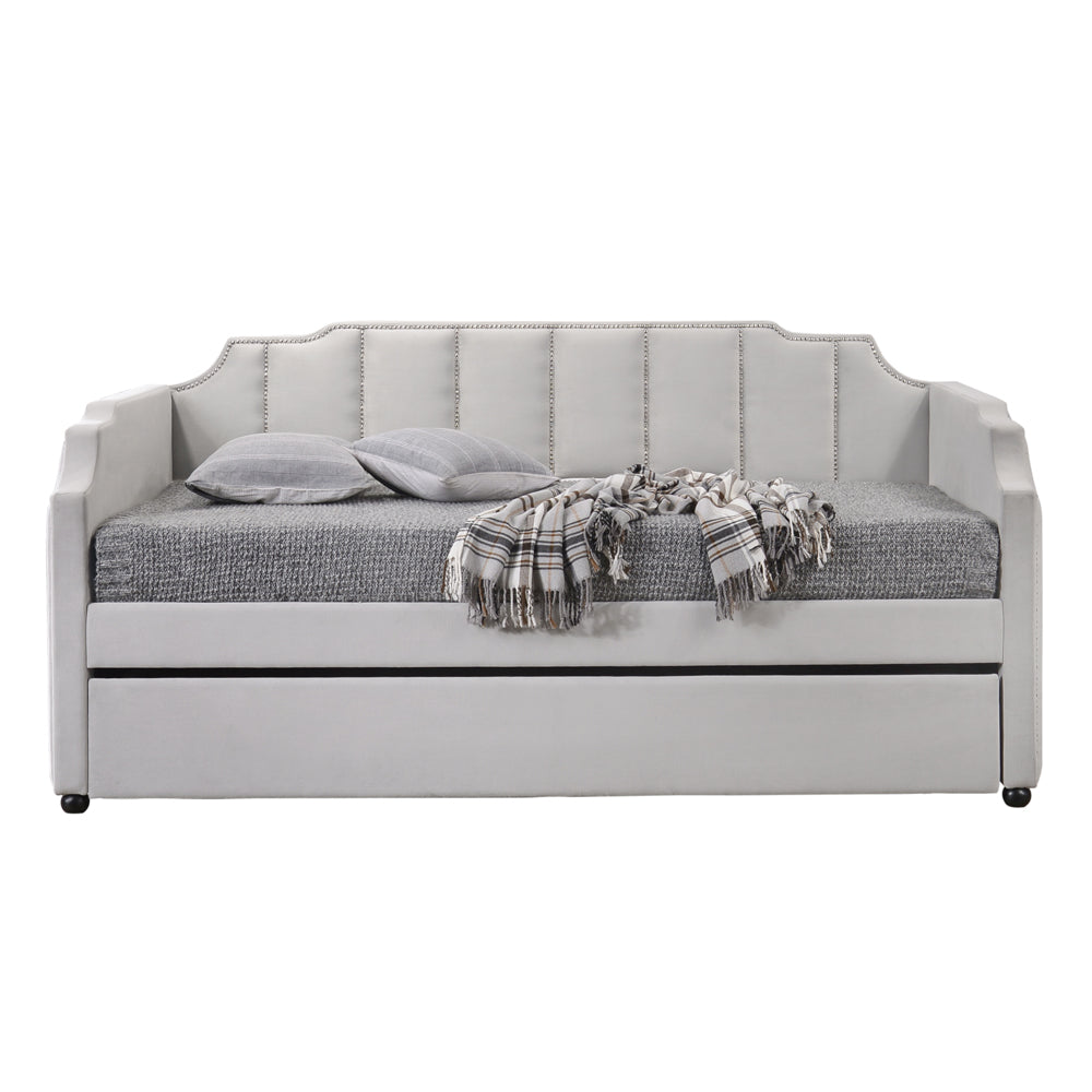 ACME Peridot Daybed with Trundle – side view – Lusso Furniture Miami