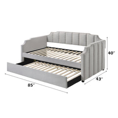 ACME Peridot Daybed with Trundle – room setting – Lusso Furniture Miami