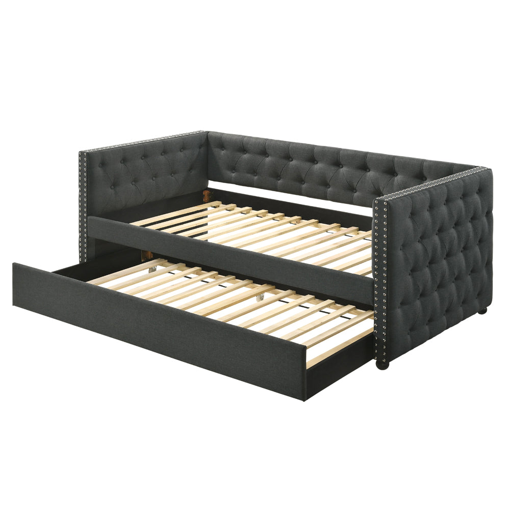 ACME Romona Trundle Daybed – angle view – Lusso Furniture Miami