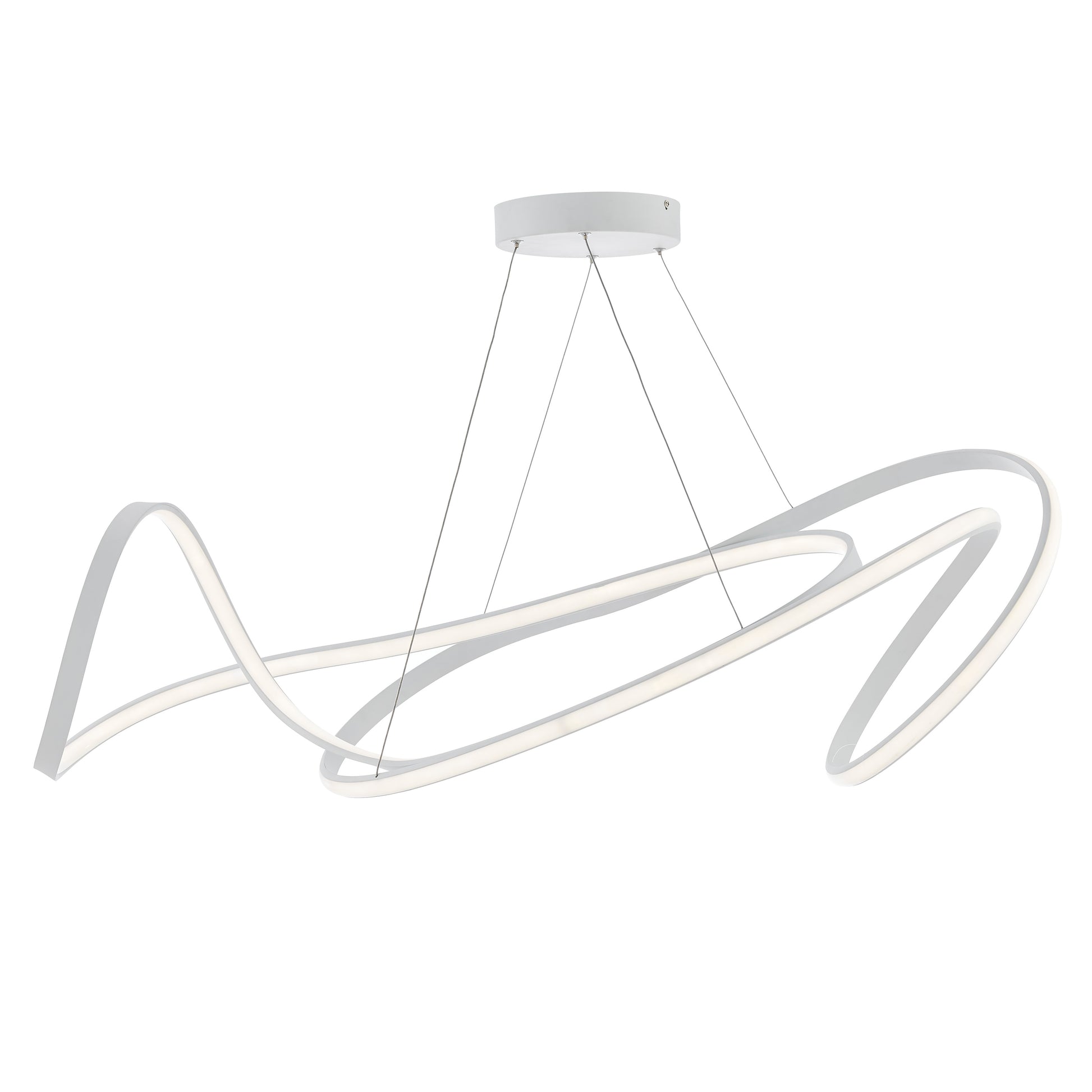 Moscow LED Chandelier // White-1