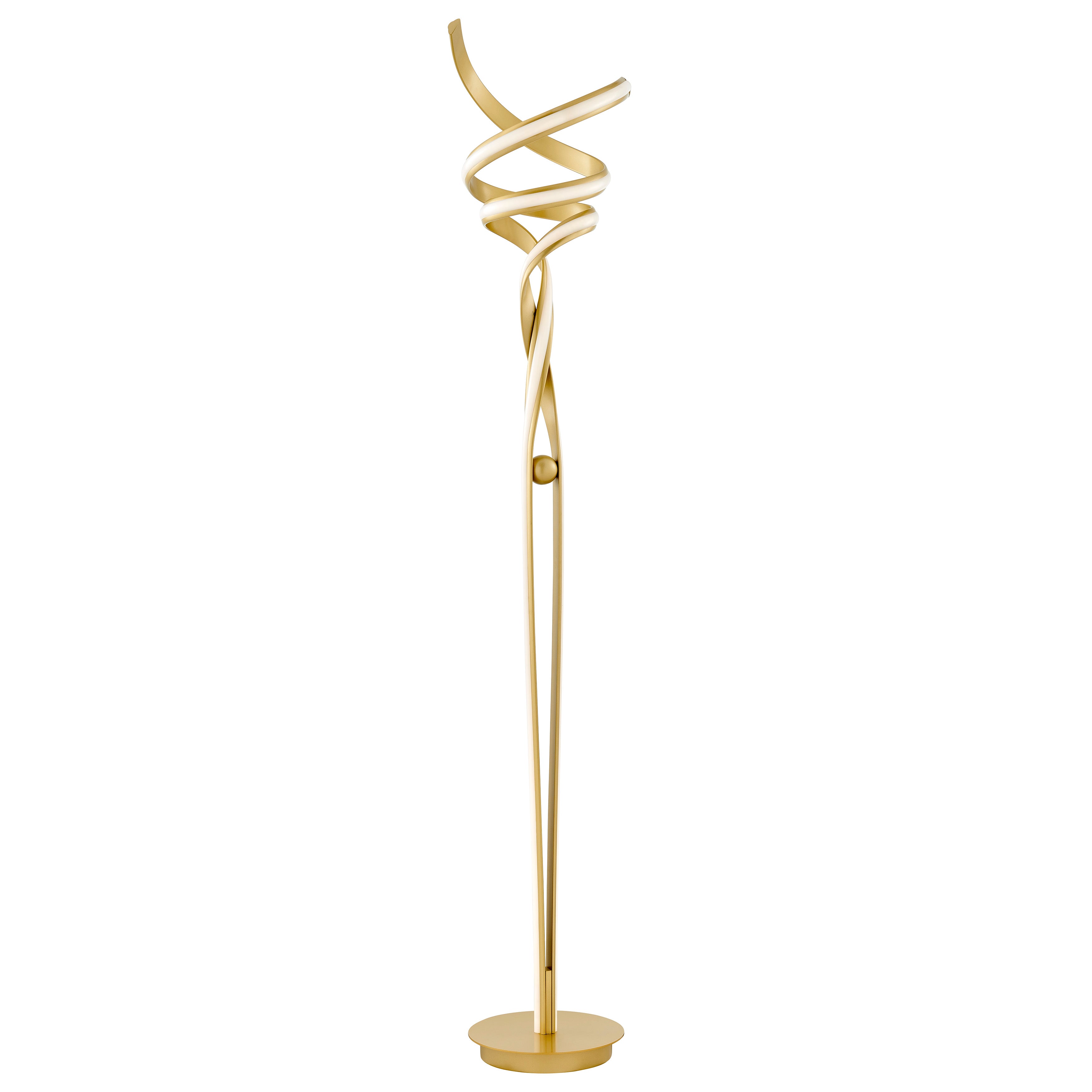 Munich LED Sandy Gold 63 Floor Lamp // Dimmable