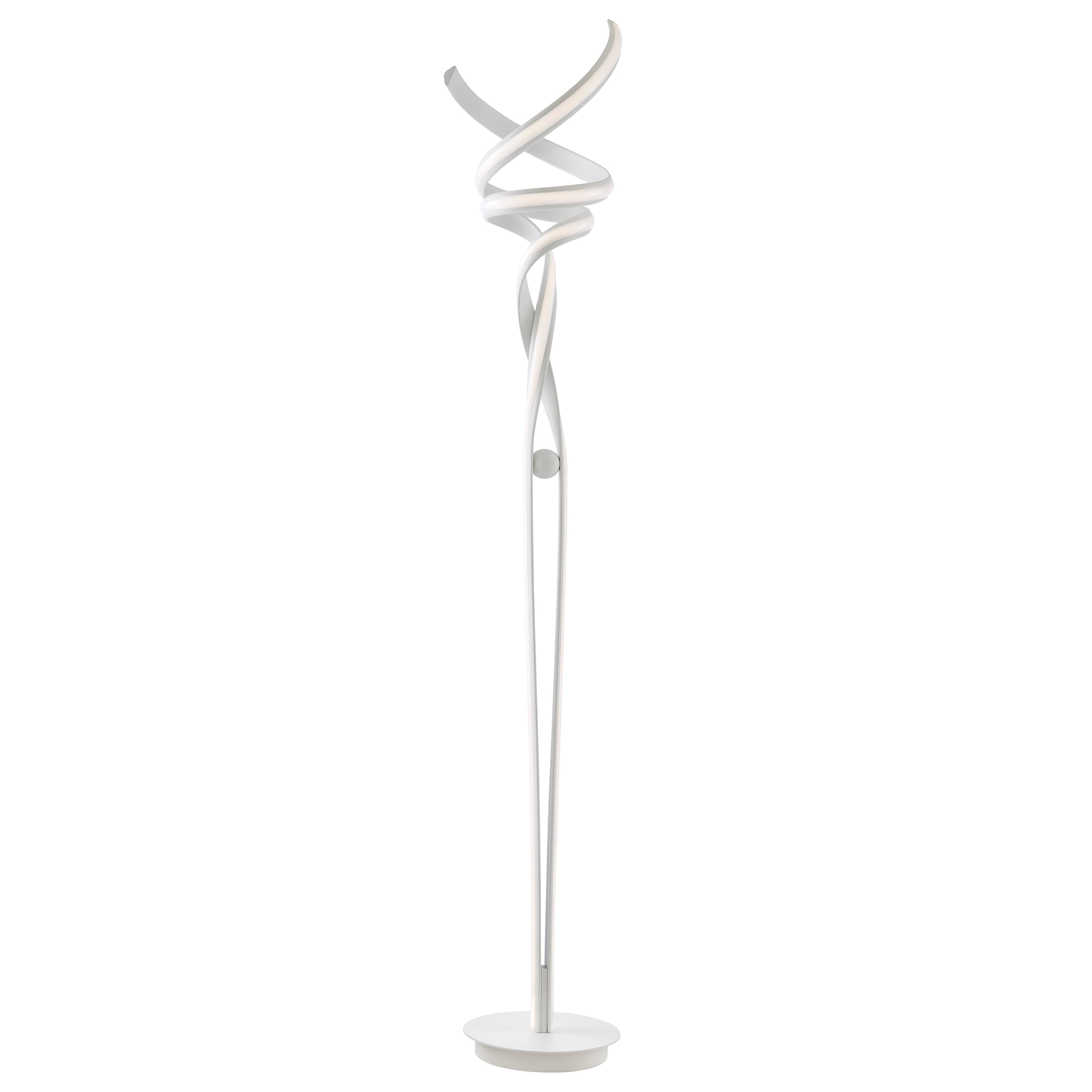 Munich LED White 63 Floor Lamp // Dimmable-zoom-1