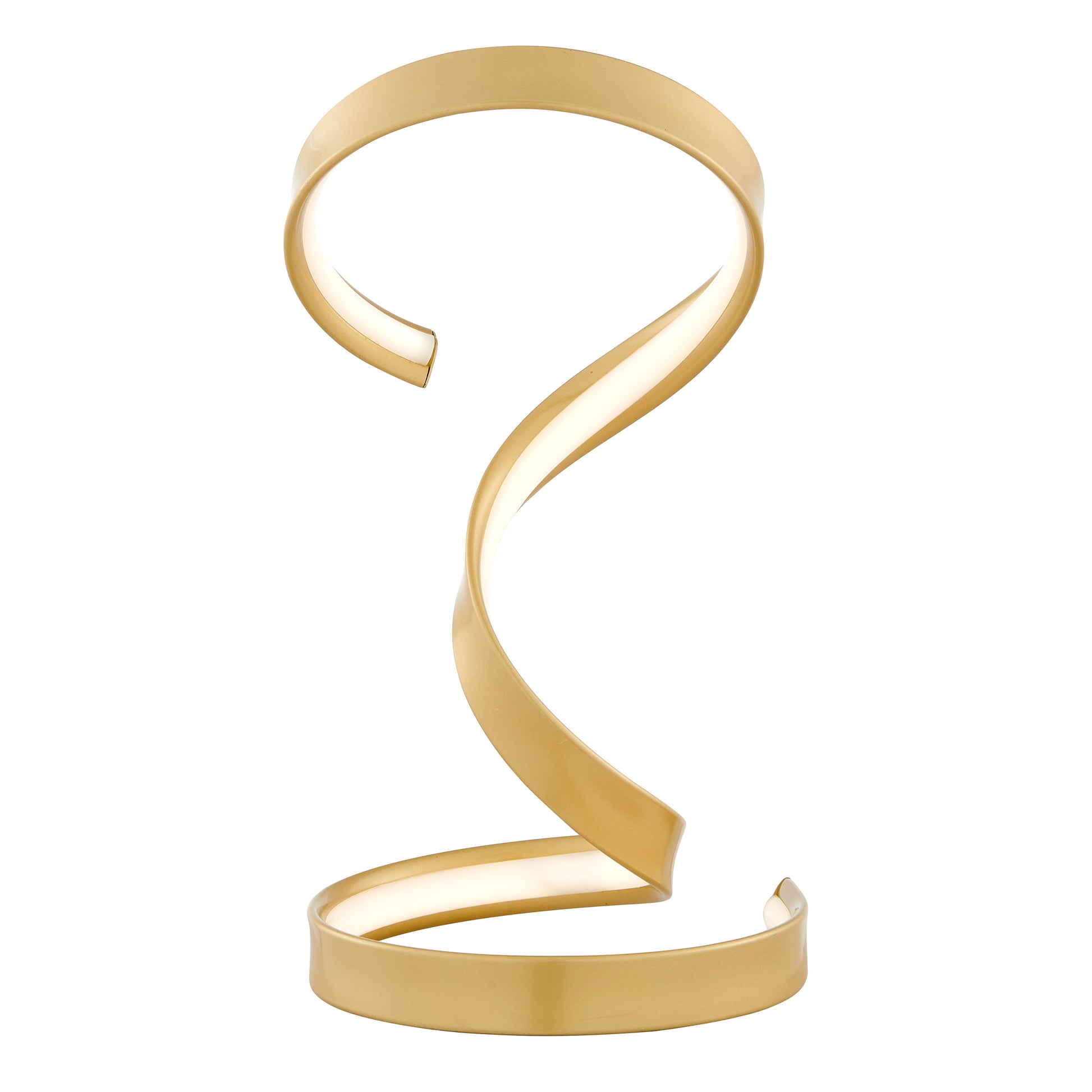 Hamburg Gold Table Lamp // LED Strip & Dimmable Switch-1