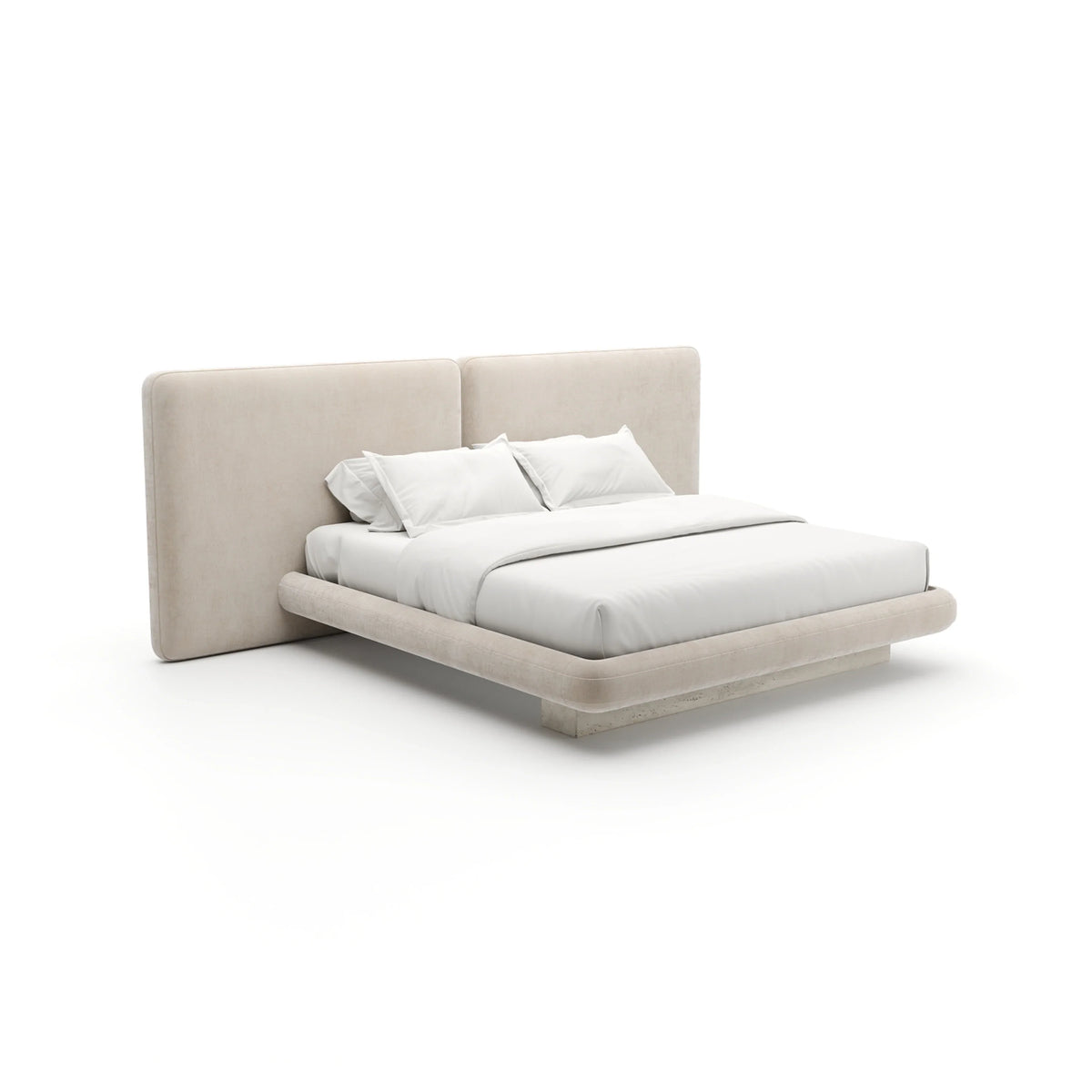 Caracole Overlap Bed – alternate view – Lusso Furniture Miami