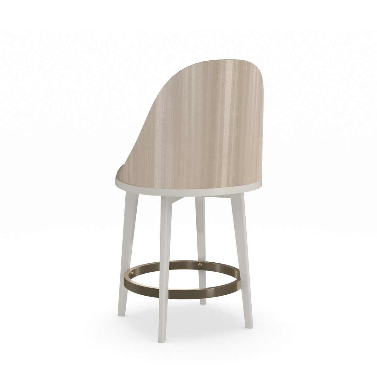 Caracole Another Round Counter Stool – close-up – Lusso Furniture Miami