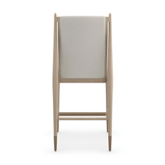 Caracole Unity Counter Stool – side view – Lusso Furniture Miami